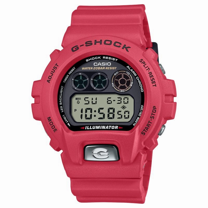 CASIO G-SHOCK DIGITAL 6900 LINE 30TH ANNIVERSARY MODEL - DW-6900TR-4DR