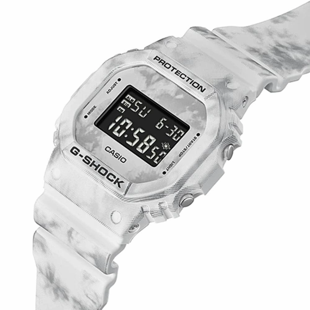 Casio G-Shock Digital Special Color Resin Strap Unisex Watch DW-5600GC-7DR-P