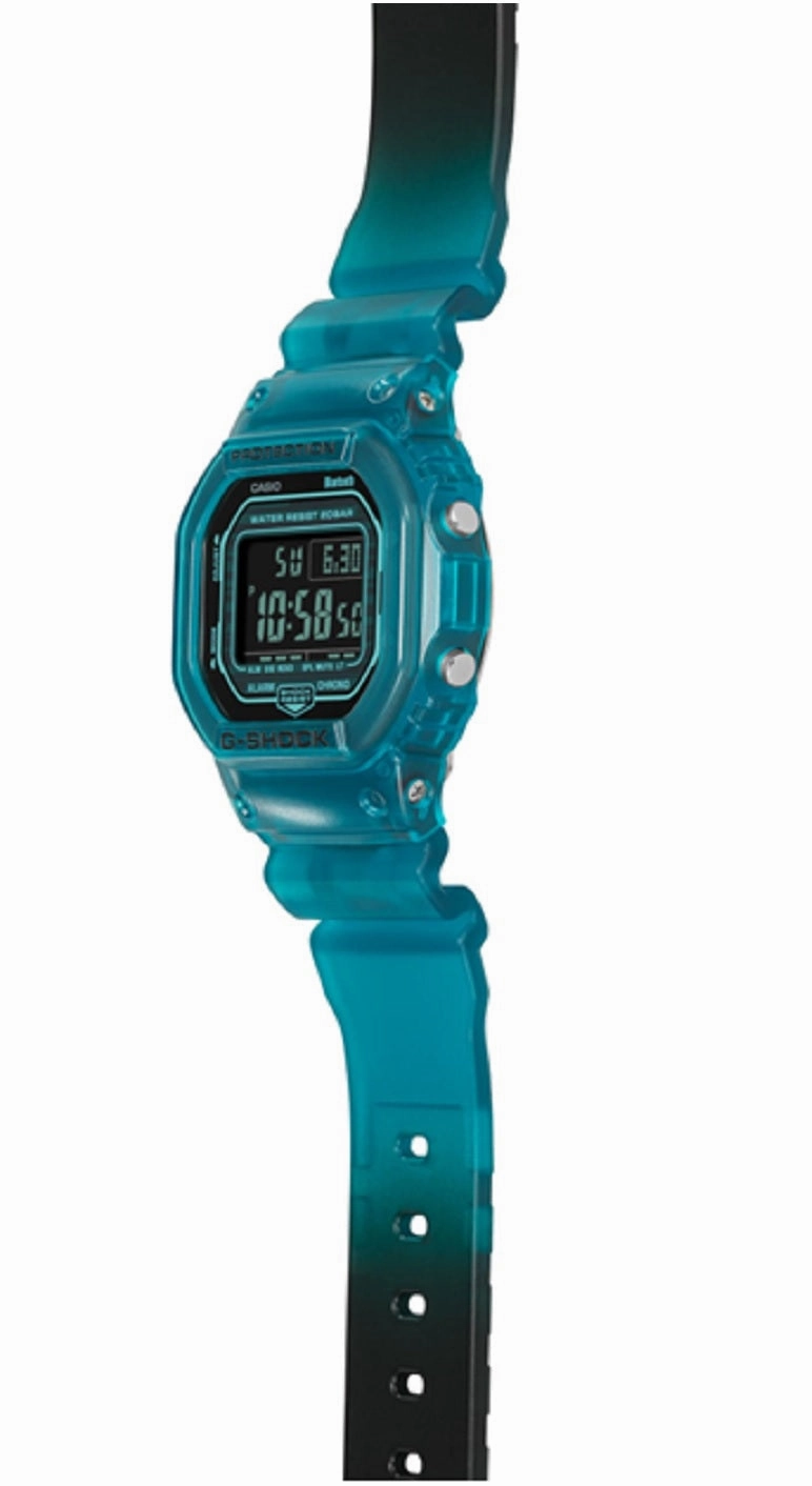 Casio G-shock DW-B5600G-2DR Digital Rubber Strap Watch For Men