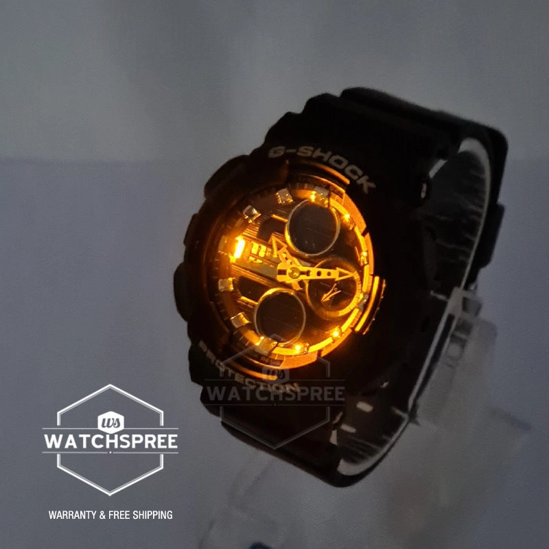 Casio G-Shock for Ladies' GMA-S140 Lineup Black Resin Band Watch GMAS140M-1A GMA-S140M-1A