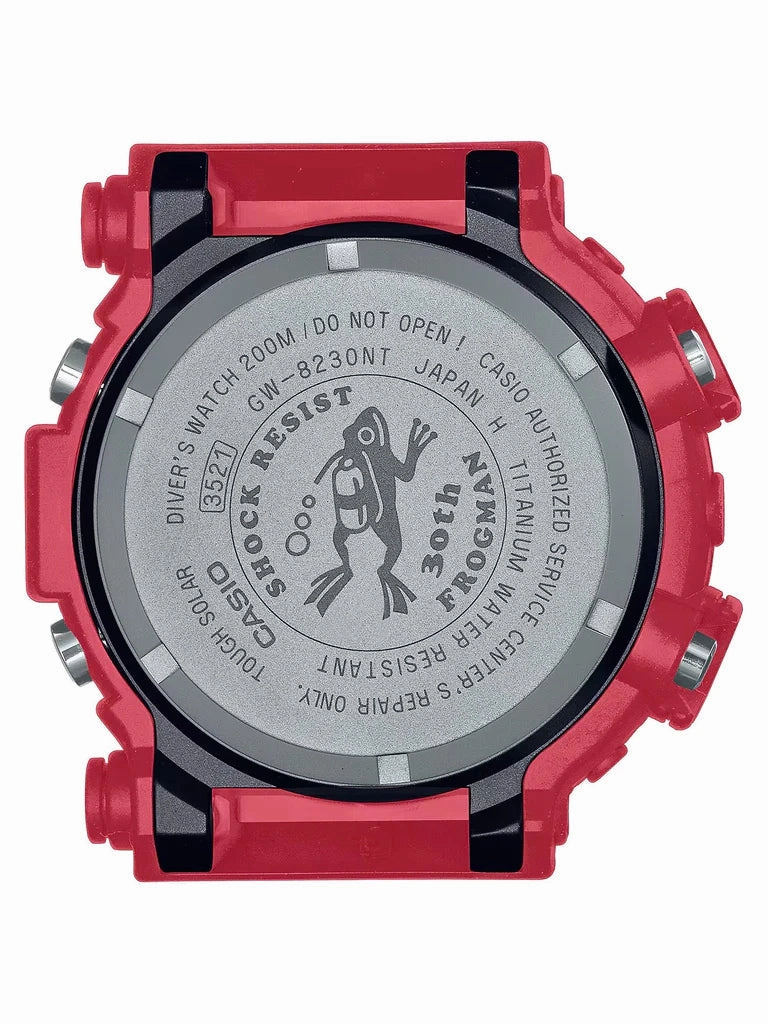 Casio G-Shock FROGMAN RED 30th Anniversary Limited Edition Mens Watch GW8230NT-4