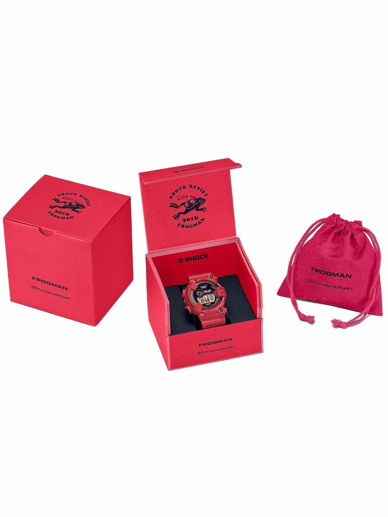 Casio G-Shock FROGMAN RED 30th Anniversary Limited Edition Mens Watch GW8230NT-4