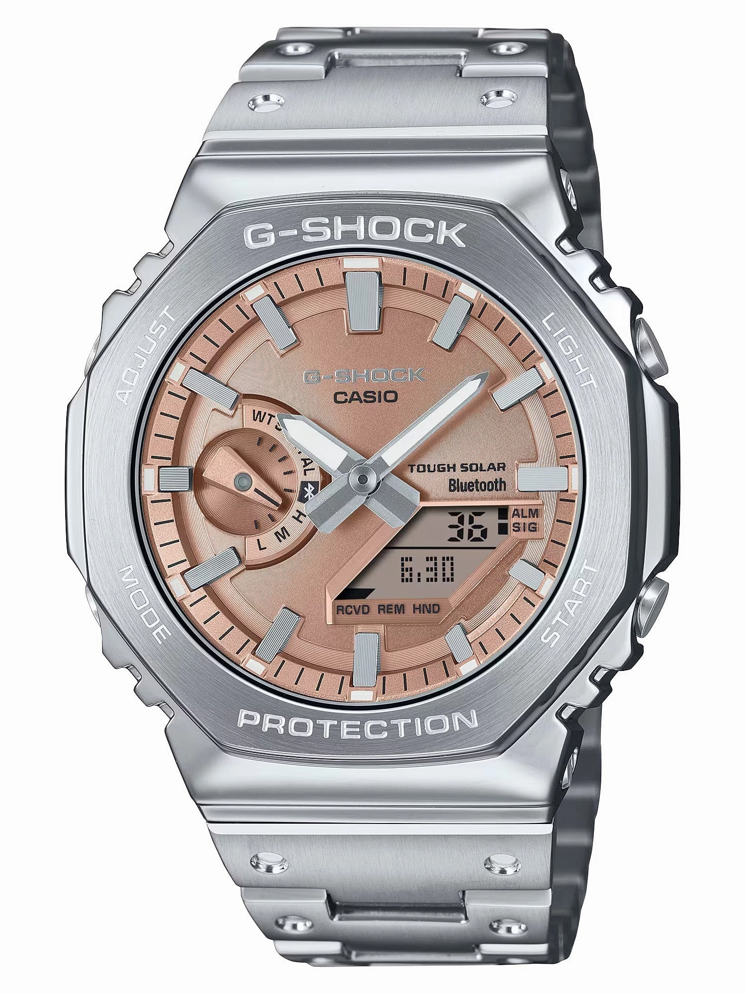 Casio G-Shock Full Metal Solar/Bluetooth Mens Copper Watch GMB2100AD-5A