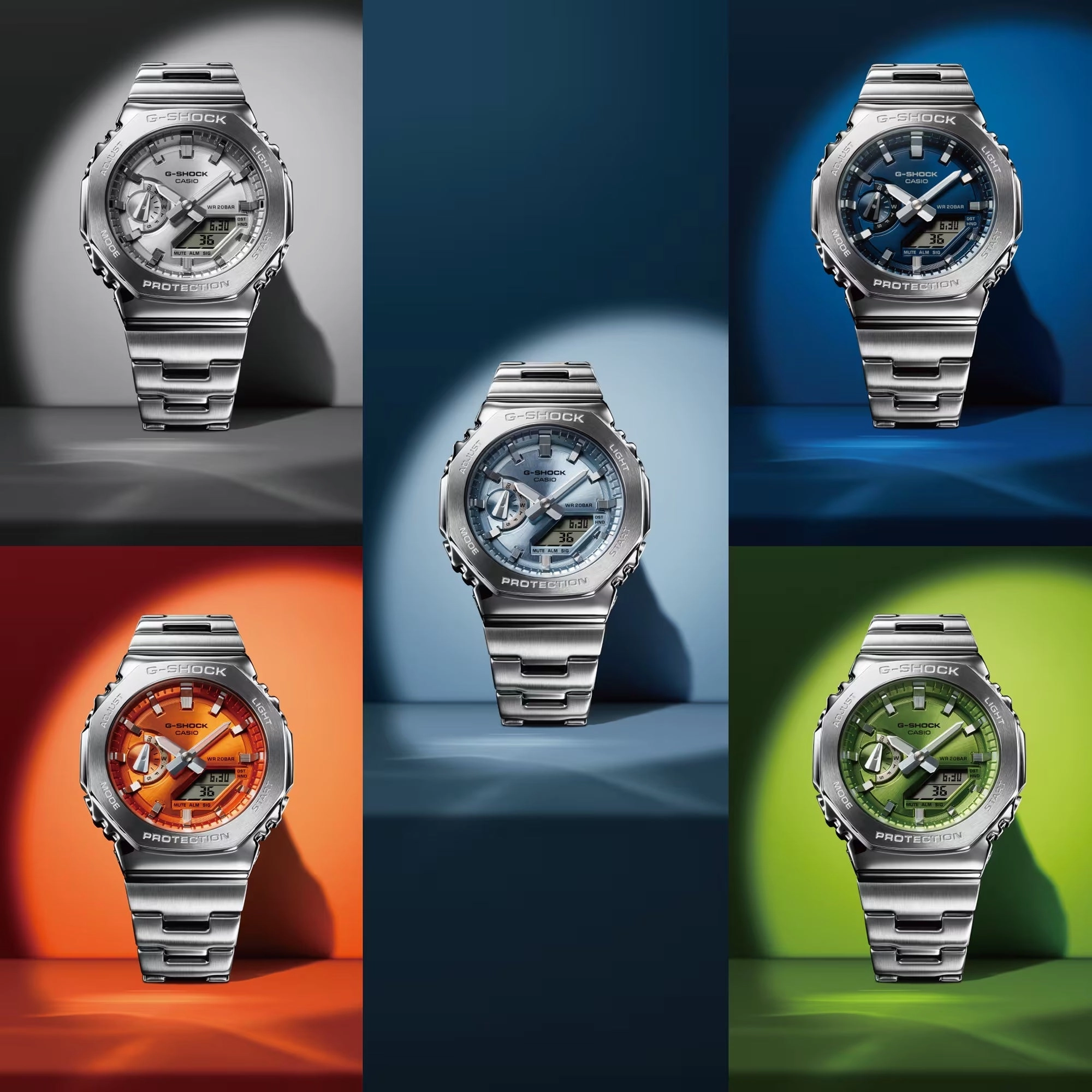 Casio G-Shock G-STEEL Analog-Digital Watch GM2110D-2A