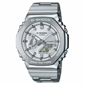 Casio G-Shock G-STEEL SLIM Analog-Digital Stainless Steel Watch GM2110D-7A