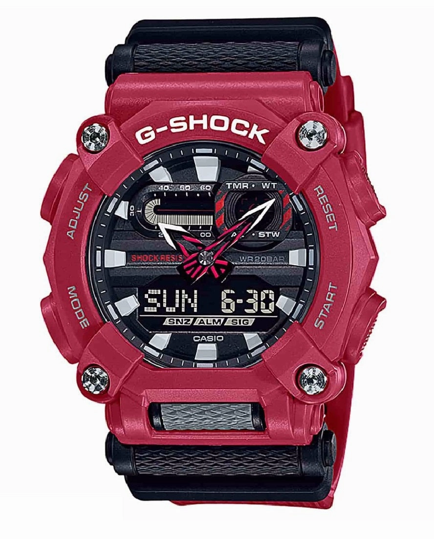 Casio G-shock GA-900-4A Digital Analog Rubber Strap Watch For Men
