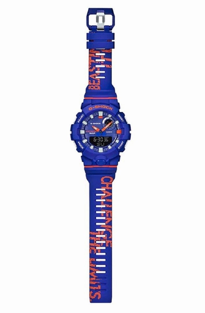 Casio G-shock GBA-800DG-2A Bluetooth Digital Analog Rubber Strap Watch For Men