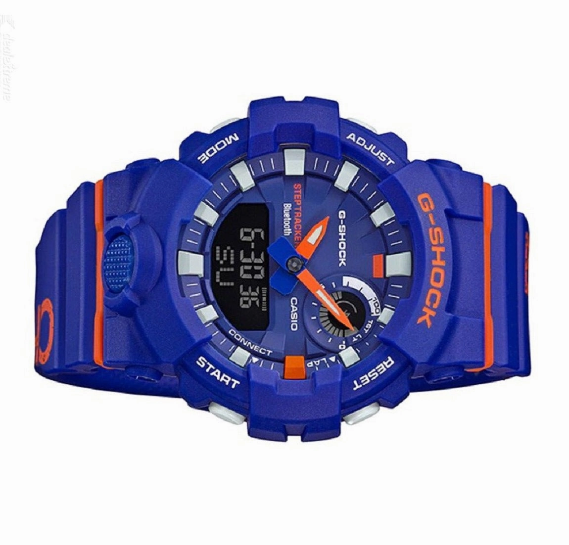 Casio G-shock GBA-800DG-2A Bluetooth Digital Analog Rubber Strap Watch For Men