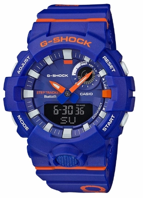Casio G-shock GBA-800DG-2A Bluetooth Digital Analog Rubber Strap Watch For Men