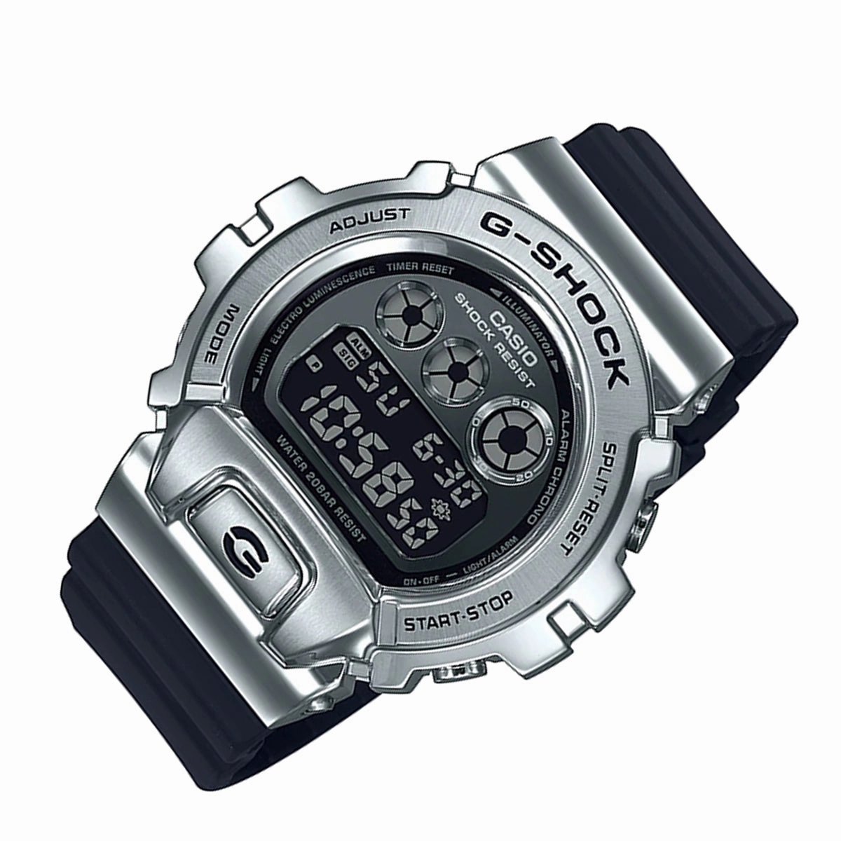Casio G-shock GM-6900-1DR Digital Rubber Strap Watch