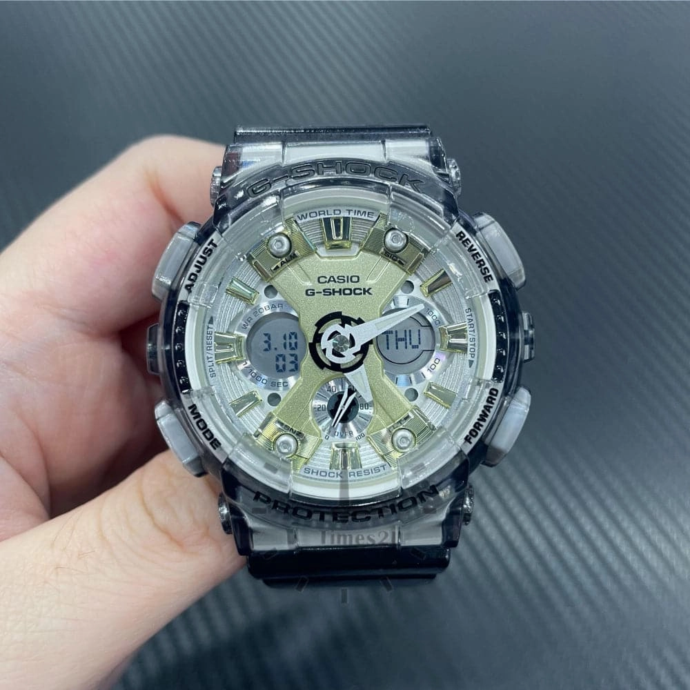CASIO G-SHOCK GMA-S120GS-8A-P RESIN STRAP UNISEX WATCH