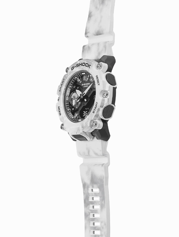 Casio G-Shock Limited Edition SNOW CAMOUFLAGE Watch GA2200GC-7A
