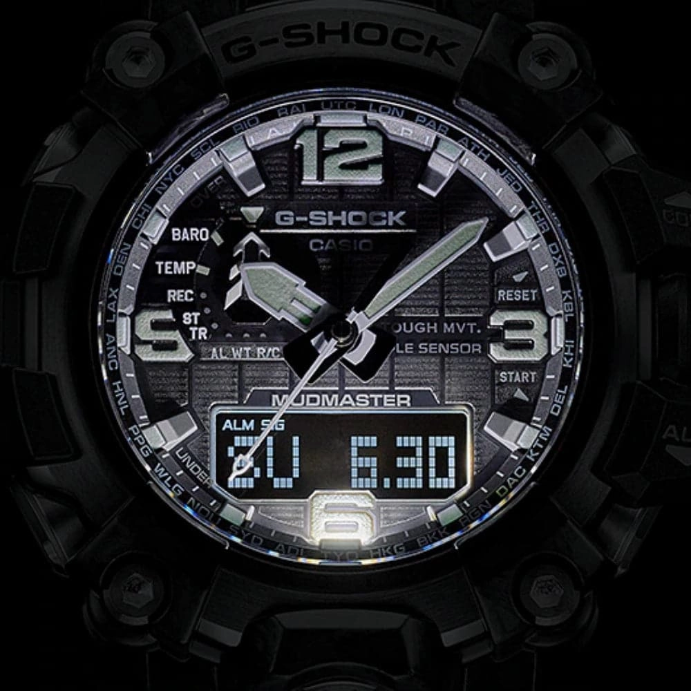 Casio G-Shock Master of G - Land Mudmaster Black Resin Strap Men's Watch GWG-2000-1A1DR