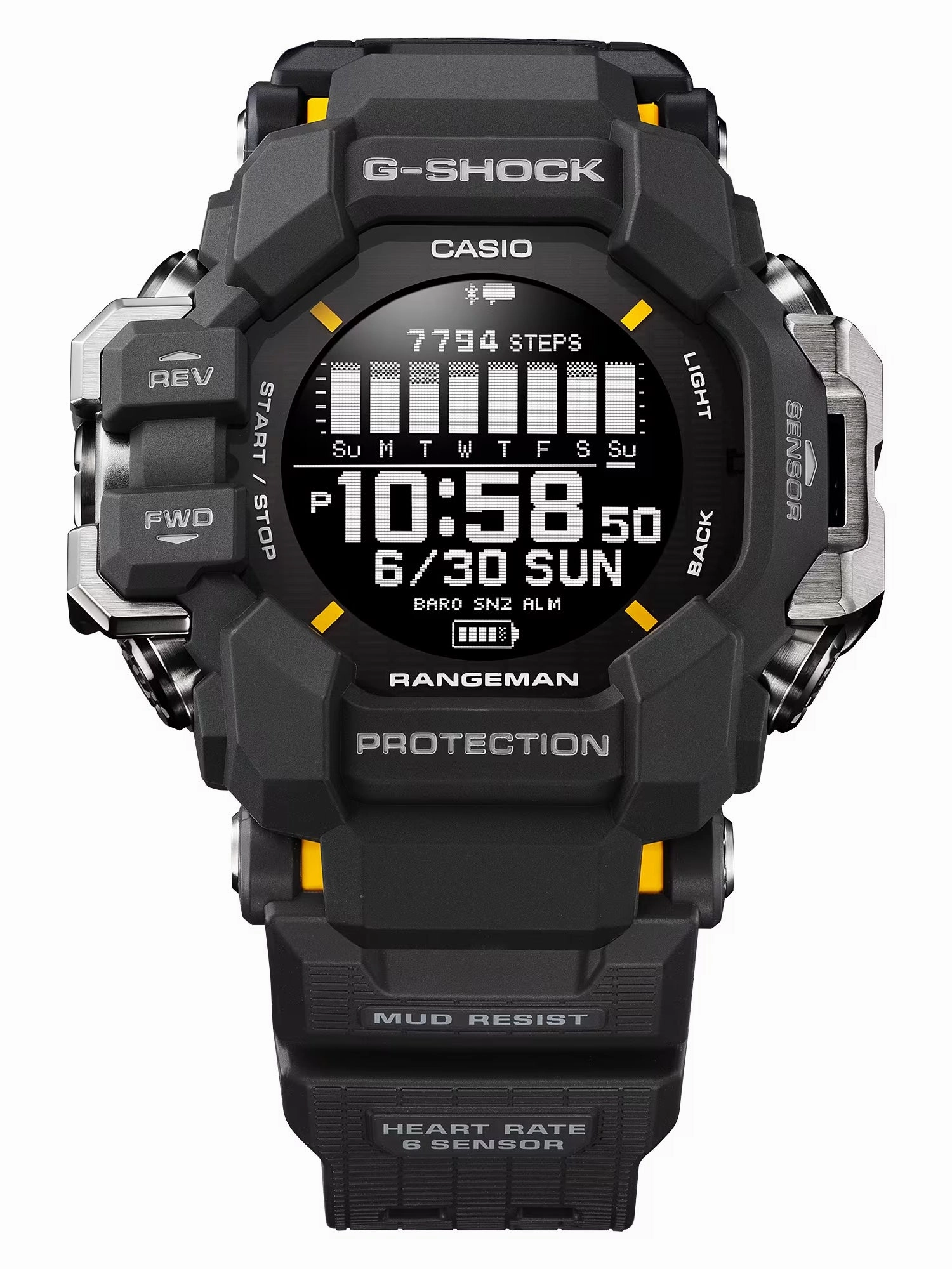 Casio G-Shock MASTER OF G LAND RANGEMAN black watch GPRH1000-1