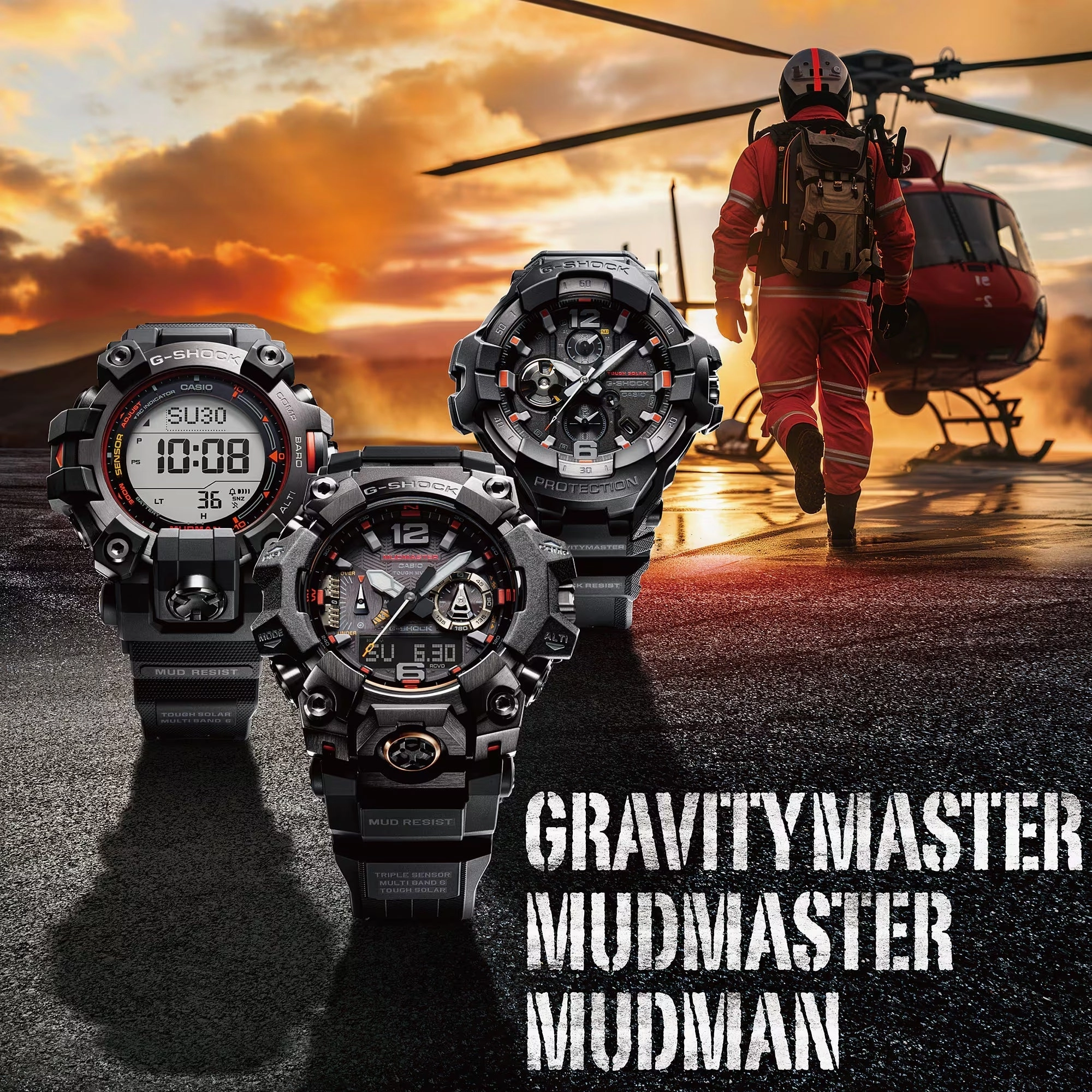 Casio G-Shock Master of G watch MUDMAN - GW9500MEC-1