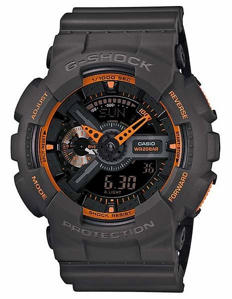 Casio G-Shock Matte Analog Digital Anti-Magnetic Watch - 200 Meters - WorldTime