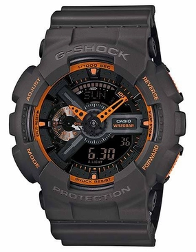 Casio G-Shock Matte Analog Digital Anti-Magnetic Watch - 200 Meters - WorldTime