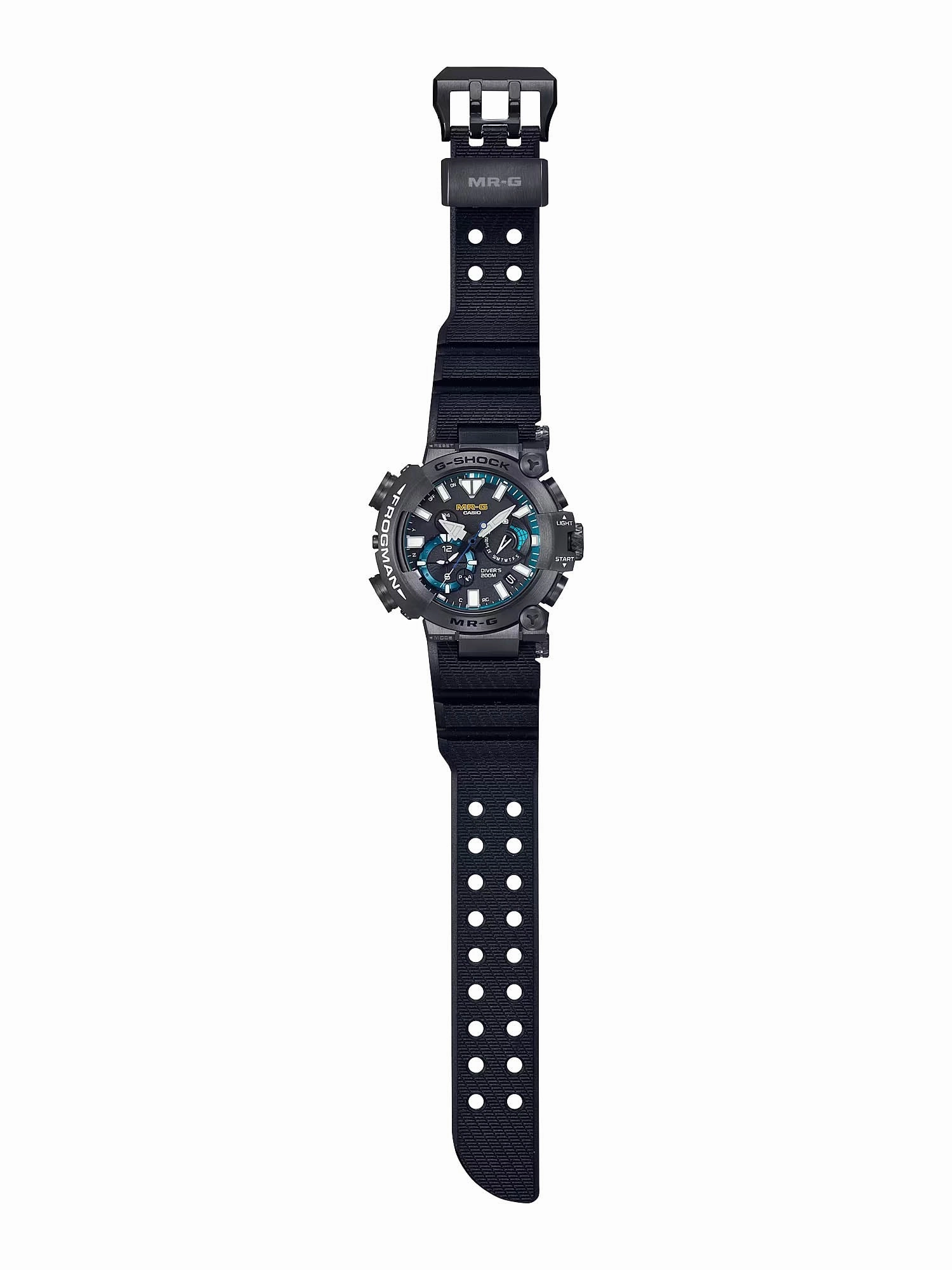 Casio G-Shock MR-G FROGMAN Black/Blue Mens Diving Watch MRGBF1000R-1A