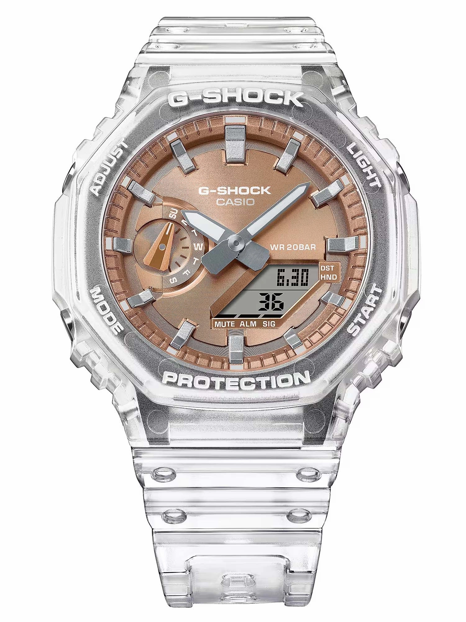 Casio G-Shock Shimmering Color and Cool Translucence Series Mens Watch - GA2100BM-7A5