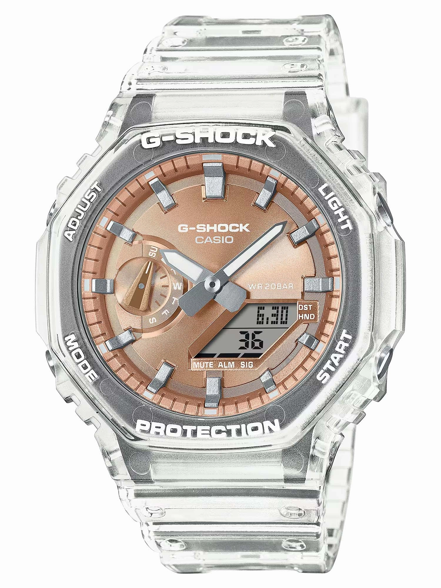 Casio G-Shock Shimmering Color and Cool Translucence Series Mens Watch - GA2100BM-7A5