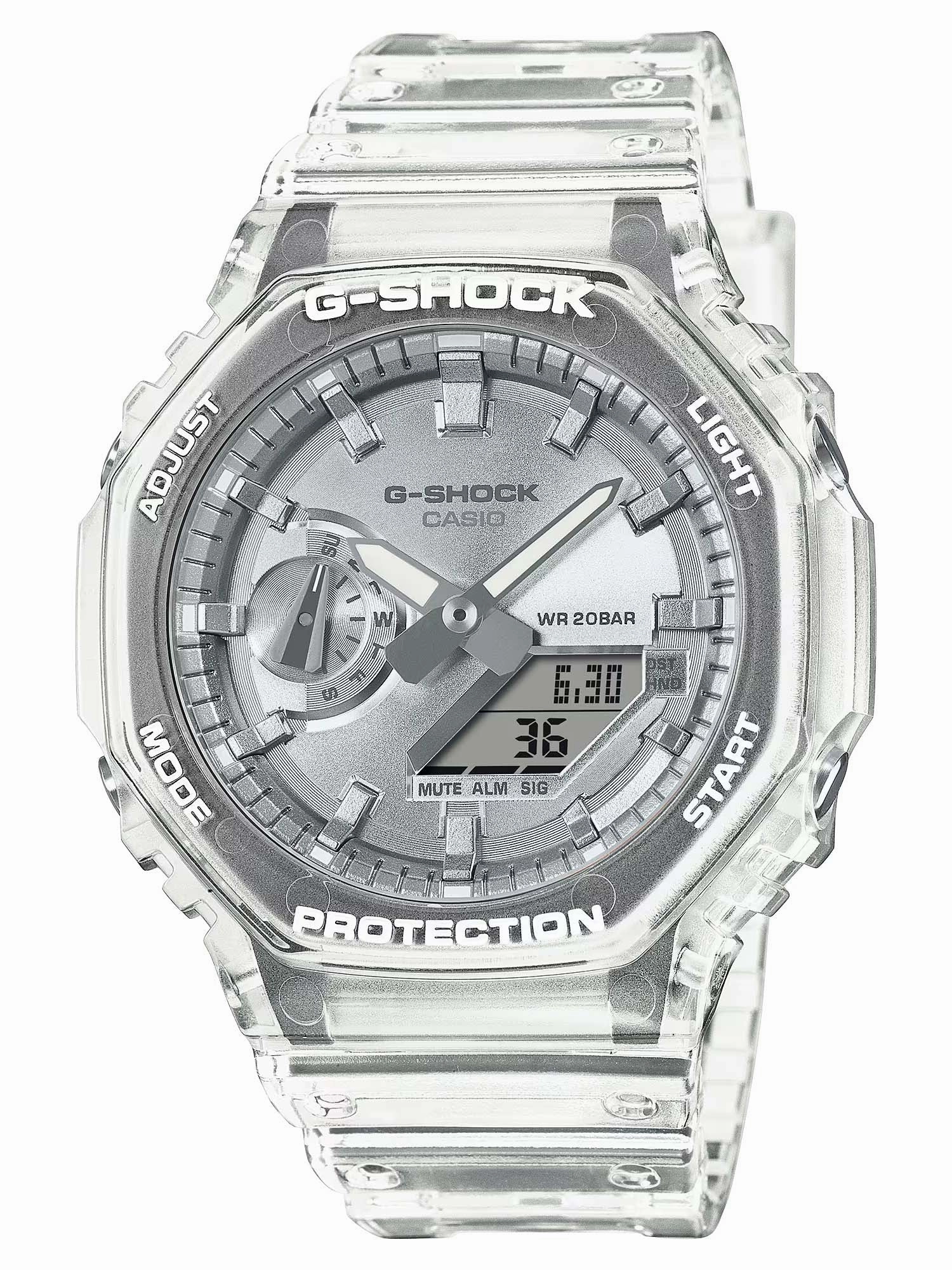 Casio G-Shock Shimmering Color and Cool Translucence Series Mens Watch - GA2100BM-7A8