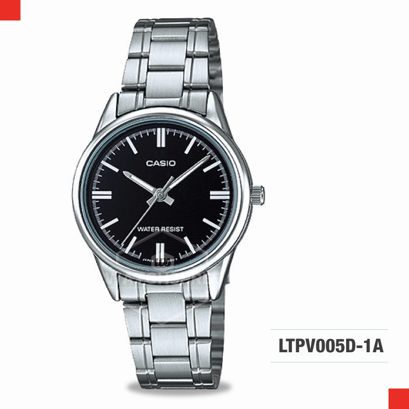 Casio Ladies' Analog Watch LTPV005D-1A