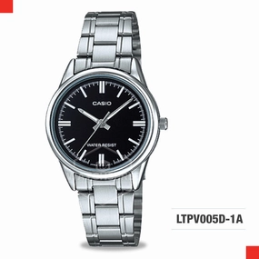 Casio Ladies' Analog Watch LTPV005D-1A