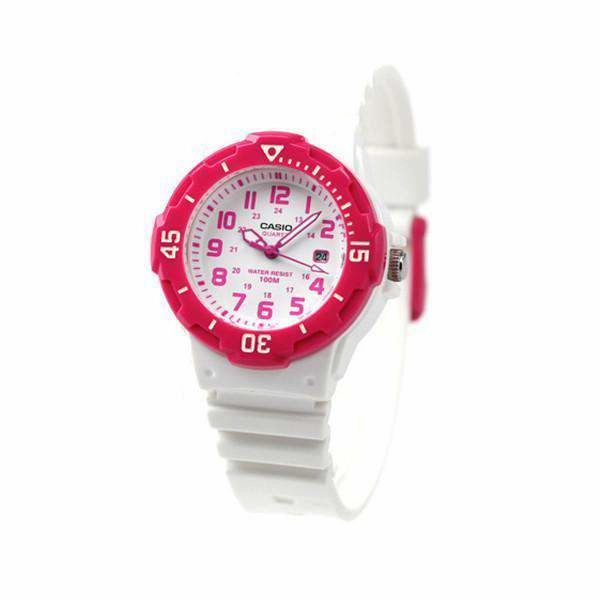 Casio LRW-200H-4B White Resin Strap Watch For Women