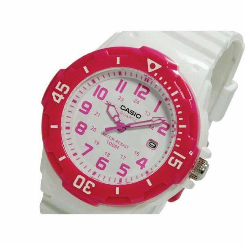 Casio LRW-200H-4B White Resin Strap Watch For Women