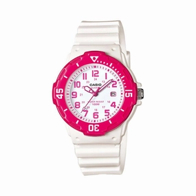 Casio LRW-200H-4B White Resin Strap Watch For Women