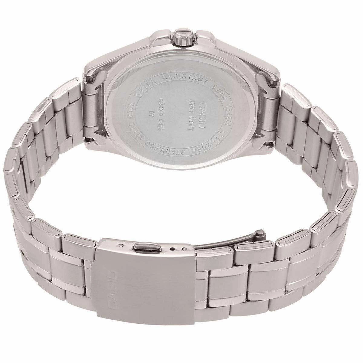 Casio LTP-2088D-7A Silver Stainless Watch for Women
