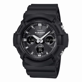 Casio Men's Analog-Digital Watch - G-Shock Tough Solar Black Dial | GAS100B-1A