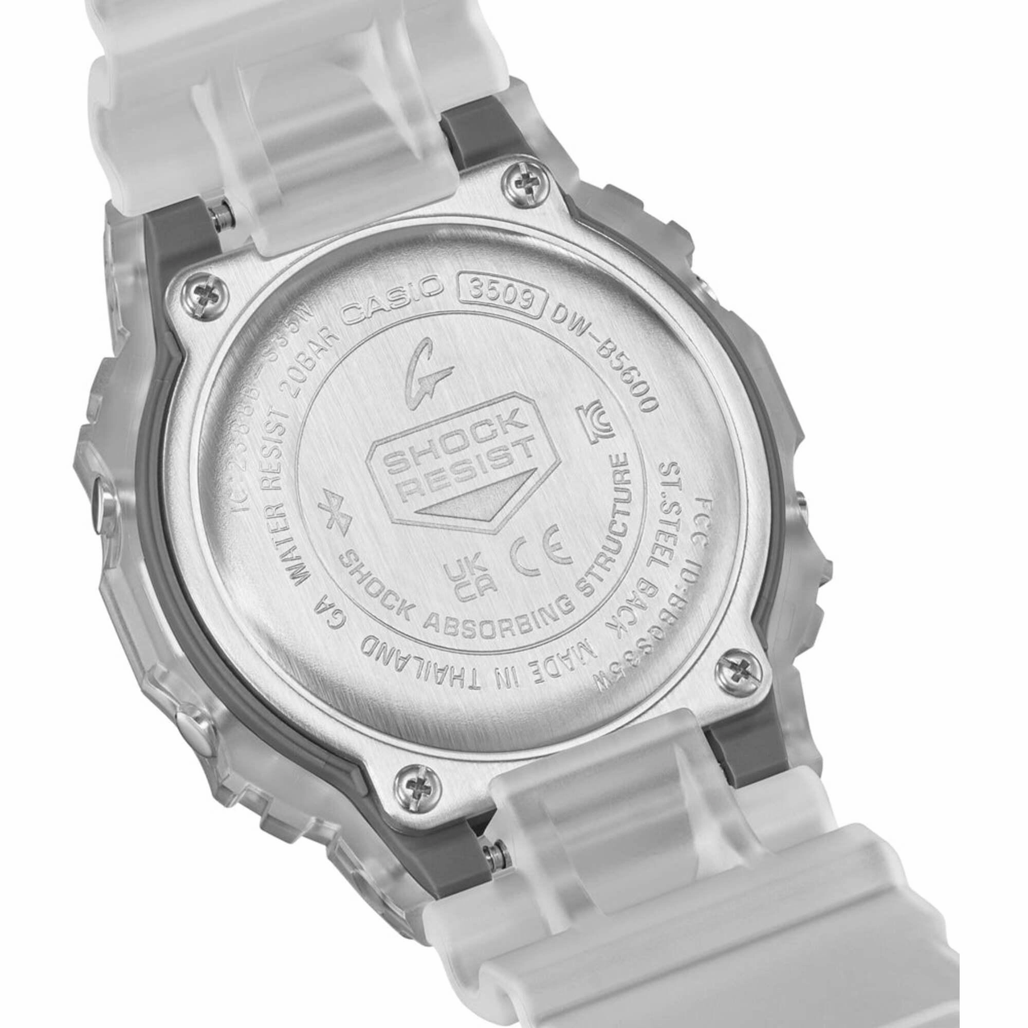 Casio Men's Digital Watch - G-Shock Quartz Black and Grey Dial Strap | DWB5600G-7