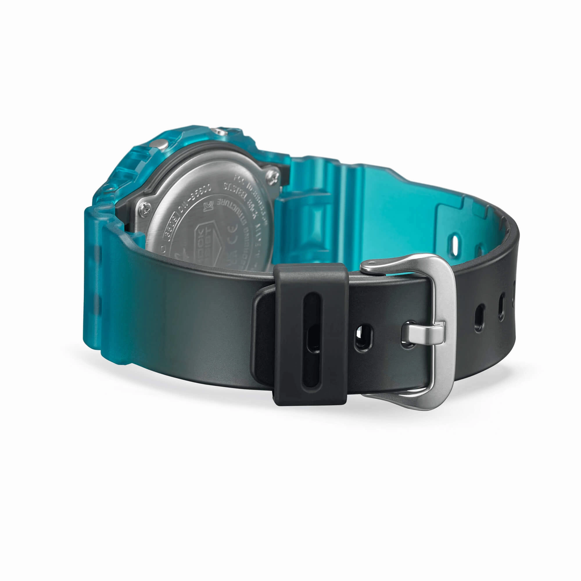 Casio Men's Digital Watch - G-Shock Quartz Blue and Black Dial Strap | DWB5600G-2