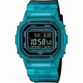 Casio Men's Digital Watch - G-Shock Quartz Blue and Black Dial Strap | DWB5600G-2
