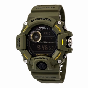 Casio Men's Digital Watch - G-Shock Rangeman Tough Solar Alarm Resin Strap | GW9400-3