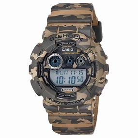 Casio Men's Digital Watch - G-Shock World Time Resin Strap Dive | GD120CM-5