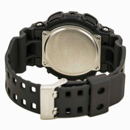 Casio Men's G-Shock Alarm Dark Grey Ana-Digi Dial Grey Resin Strap Quartz Dive | GA100C-8A