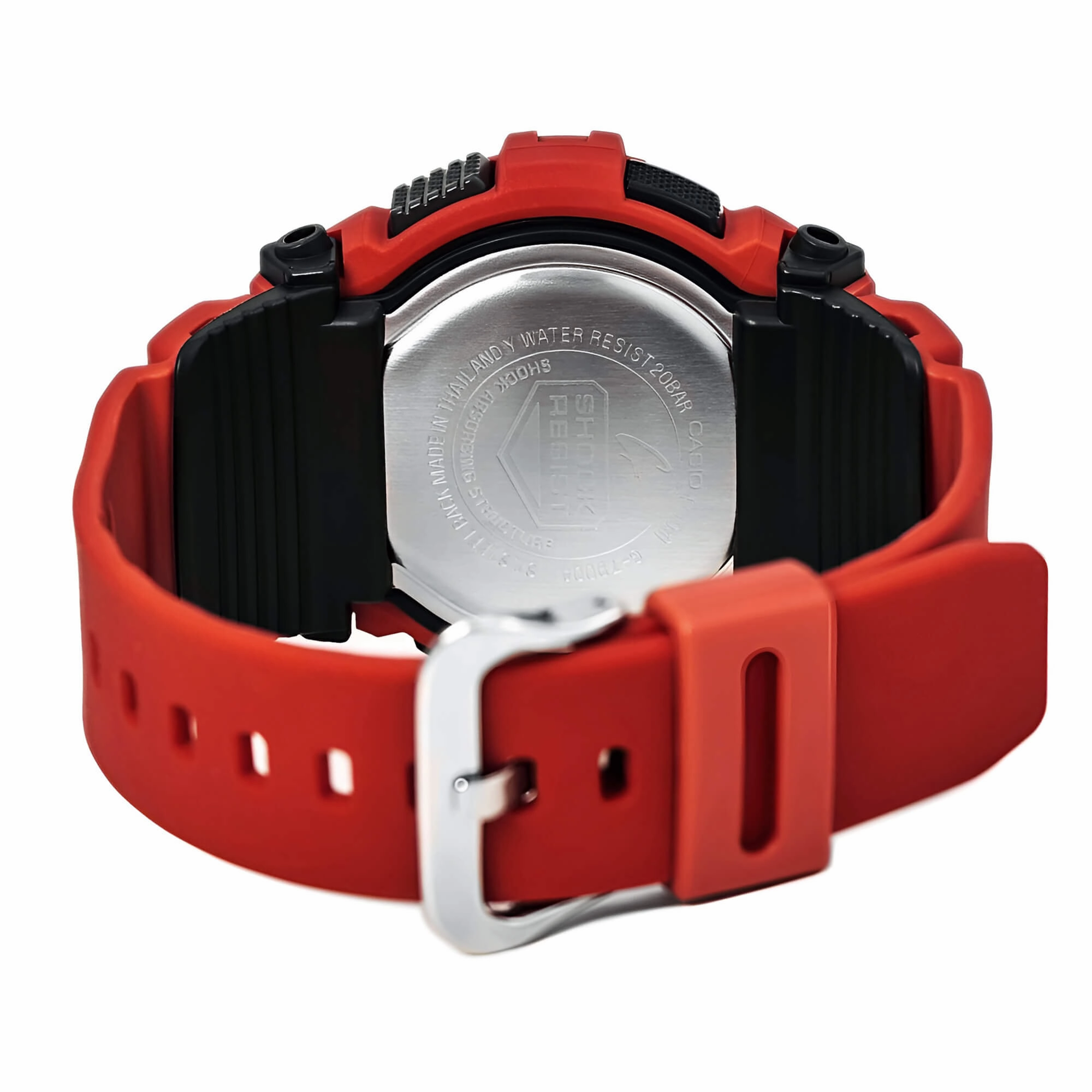 Casio Men's G-Shock Rescue Digital Dial Sport Red Resin Strap Alarm Dive Watch | G7900A-4