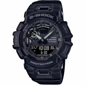 Casio Men's Watch - G-Shock Move World Timer Black Analog Digital Dial | GBA900-1A