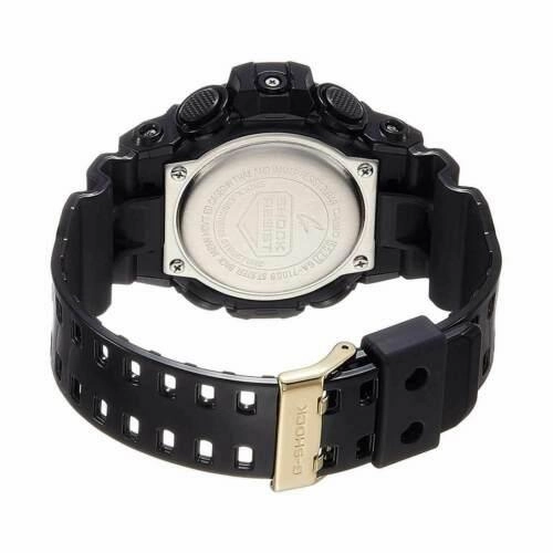 Casio Men's World Time Watch - G-Shock Black Resin Strap | GA710GB-1A