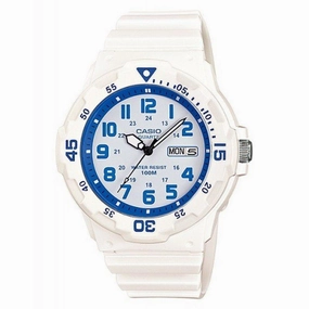 Casio MRW-200HC-7B2 White Resin Strap Watch for Men