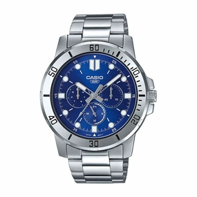 Casio MTP-VD300D-2E Silver Stainless Watch