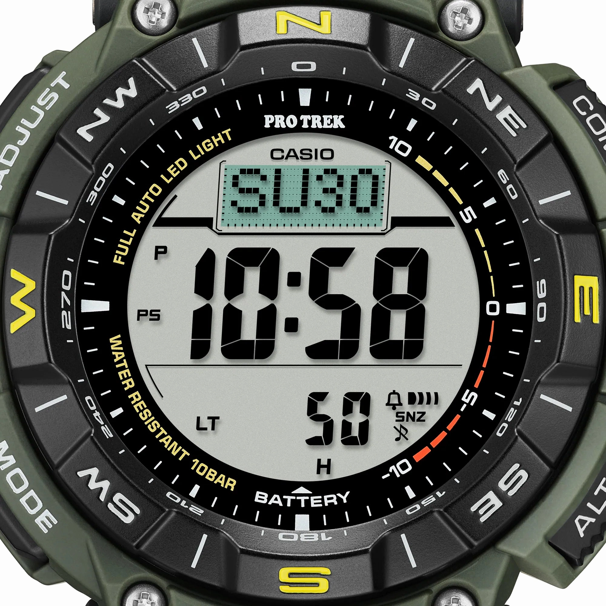 Casio Pro Trek Bio Mass Tough Solar Watch PRG340-3