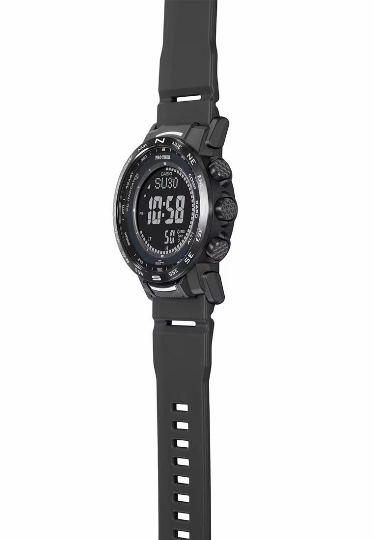Casio Pro Trek PRW-35Y-1B Digital Rubber Strap Watch For Men