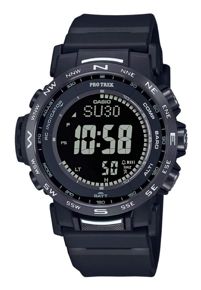 Casio Pro Trek PRW-35Y-1B Digital Rubber Strap Watch For Men