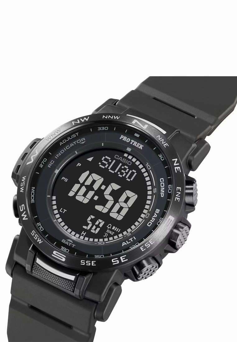 Casio Pro Trek PRW-35Y-1B Digital Rubber Strap Watch For Men