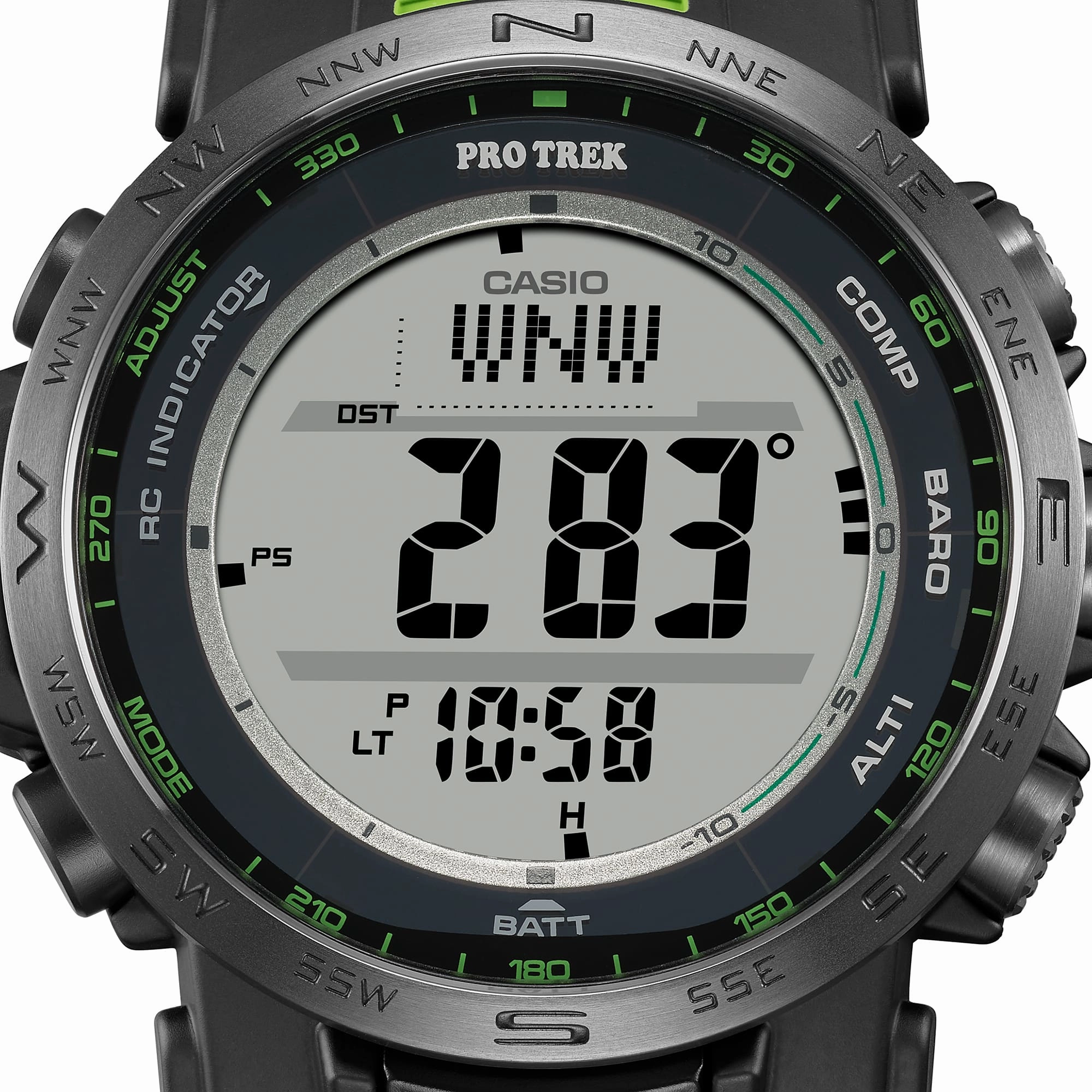 Casio Pro Trek Tough Solar Resin Band Watch PRW35Y-3D