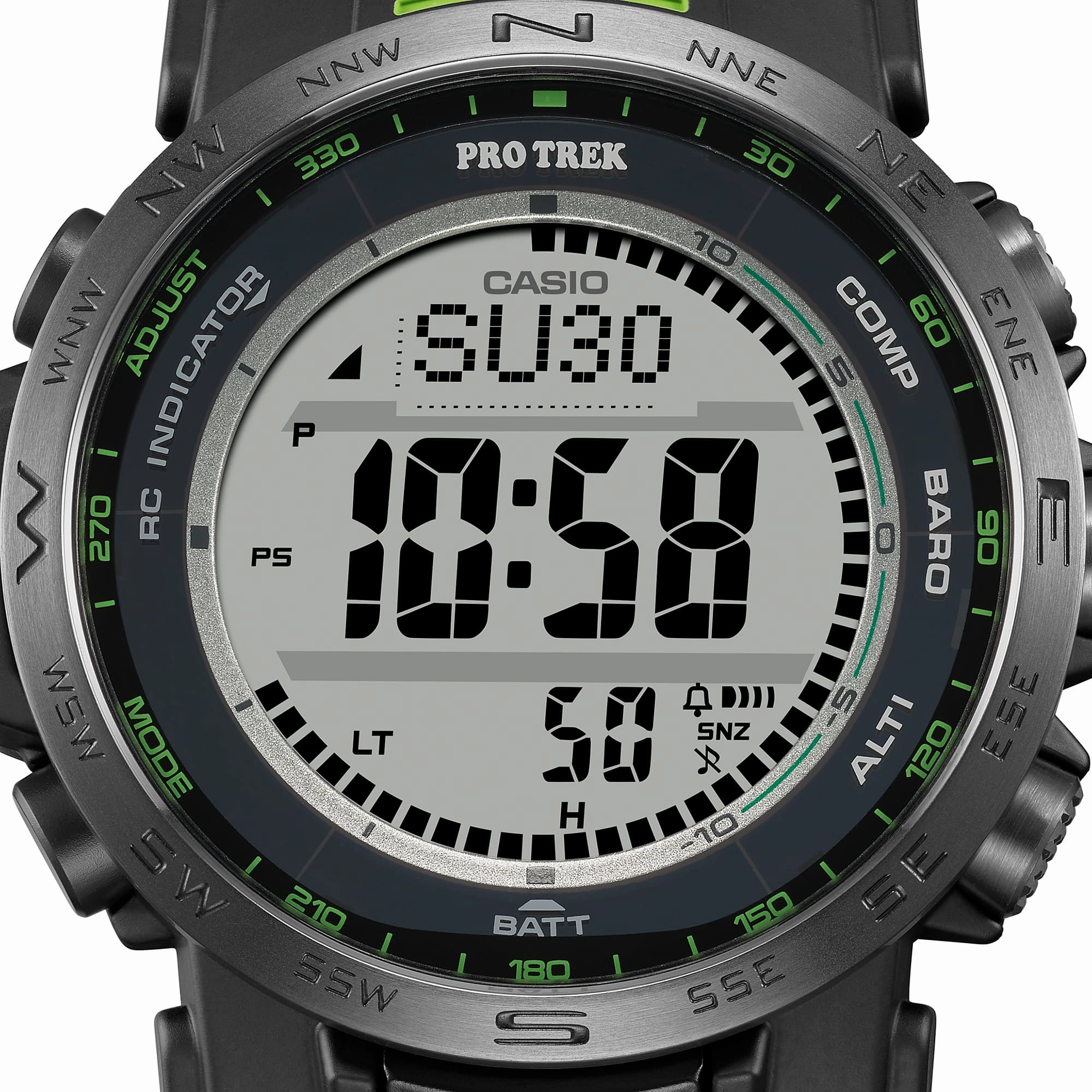 Casio Pro Trek Tough Solar Resin Band Watch PRW35Y-3D