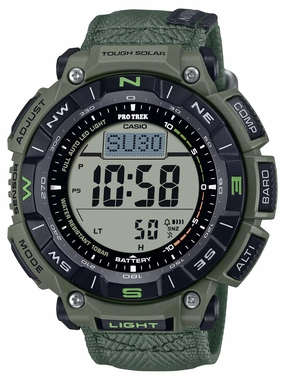 Casio Protrek CLIMBING CASTLON Triple Sensor Solar Mens Watch PRG340B-3